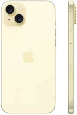 Apple iPhone 15 Plus 128 Гб Yellow (желтый), Объем встроенной памяти: 128 Гб, Цвет: Yellow / Желтый, изображение 4