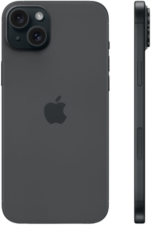 Apple iPhone 15 Plus 128 Гб Black (черный), Объем встроенной памяти: 128 Гб, Цвет: Black / Черный, изображение 4