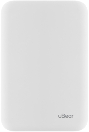 Внешний аккумулятор uBear Flow Magnetic 5000mAh White, Цвет: White / Белый, изображение 2