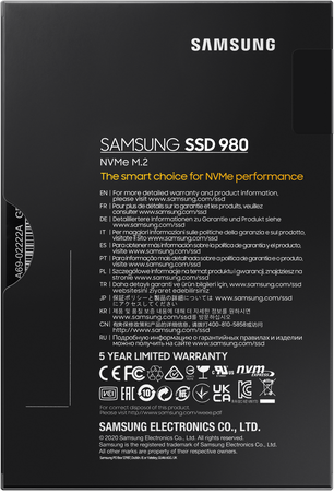 SSD накопитель Samsung 980 250 ГБ (MZ-V8V250BW), изображение 8