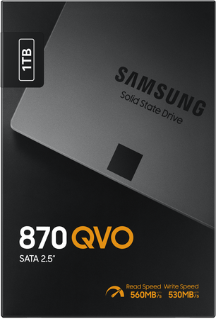 SSD накопитель Samsung 870 QVO 1 ТБ (MZ-77Q1T0BW), изображение 8