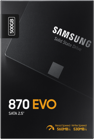 SSD накопитель Samsung 870 EVO 250 ГБ (MZ-77E500B/KR), изображение 6