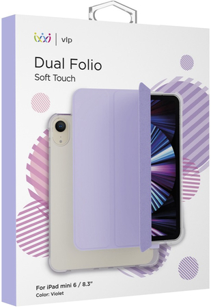 Чехол для iPad mini 6 VLP Фиолетовый, изображение 5