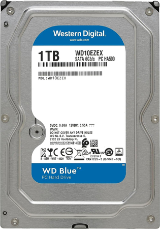Жесткий диск WD Blue 1 ТБ (WD10EZEX)