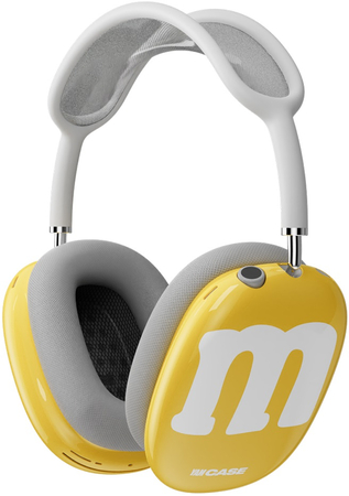 Накладки для Airpods Max Yamcase M&M Yellow