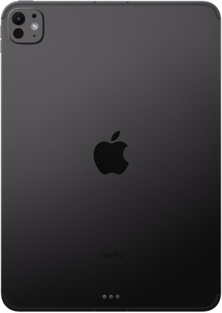 iPad Pro 11" 2024 Wi-Fi + Cellular 1 TB nano-texture glass Space Black, Объем встроенной памяти: 1 Тб, Цвет: Space Black / Космический черный, Возможность подключения: Wi-Fi+Cellular, изображение 3