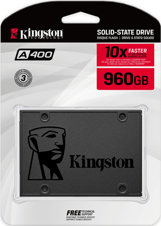 SSD накопитель Kingston A400 960 ГБ (SA400S37/960G), изображение 4