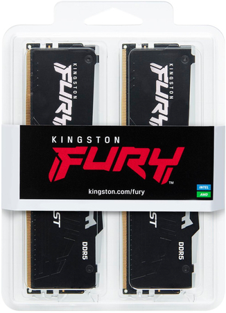 Оперативная память Kingston FURY Beast Black RGB (KF560C40BBAK2-16) 16 ГБ, изображение 3