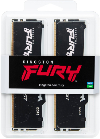 Оперативная память Kingston FURY Beast Black RGB (KF552C40BBAK2-64) 64 ГБ, изображение 3