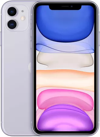 Apple iPhone 11 64 Гб Purple (фиолетовый), Объем встроенной памяти: 64 Гб, Цвет: Purple / Сиреневый