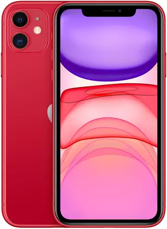 Apple iPhone 11 64 Гб (PRODUCT)RED (красный), Объем встроенной памяти: 64 Гб, Цвет: Red / Красный