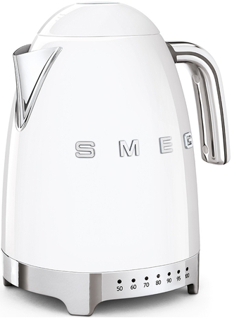 Чайник SMEG KLF04WHEU  электрический с регулируемой температурой белый, Цвет: White / Белый, изображение 2