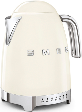 Чайник SMEG KLF04CREU  электрический с регулируемой температурой кремовый, Цвет: Cream / Кремовый, изображение 3