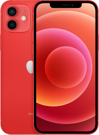 Apple iPhone 12 128 Гб (PRODUCT)RED (красный), Объем встроенной памяти: 128 Гб, Цвет: Red / Красный