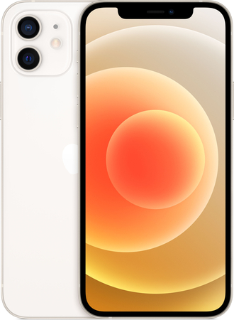 Apple iPhone 12 64 Гб White (белый), Объем встроенной памяти: 64 Гб, Цвет: White / Белый