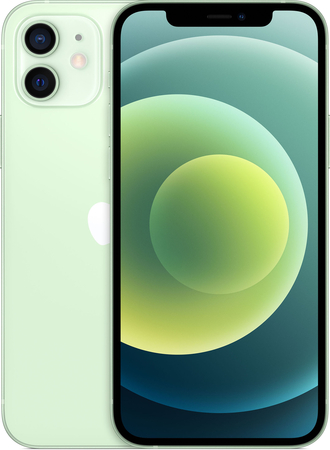 Apple iPhone 12 64 Гб Green (зелёный), Объем встроенной памяти: 64 Гб, Цвет: Green / Зеленый