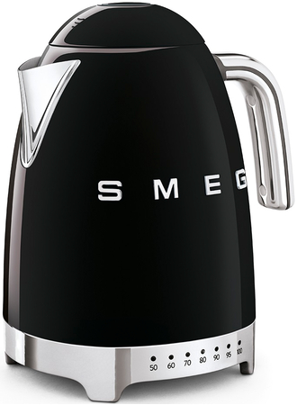 Чайник SMEG KLF04BLEU электрический с регулируемой температурой черный, Цвет: Black / Черный, изображение 2