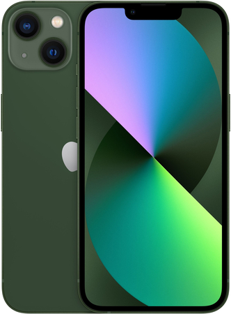Apple iPhone 13 128 Гб Green (зеленый), Объем встроенной памяти: 128 Гб, Цвет: Green / Зеленый