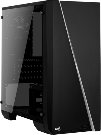 Корпус AeroCool Cylon Mini Tempered Glass (4718009152359) черный, изображение 2