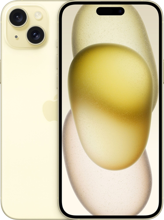 Apple iPhone 15 Plus 512 Гб Yellow (желтый), Объем встроенной памяти: 512 Гб, Цвет: Yellow / Желтый
