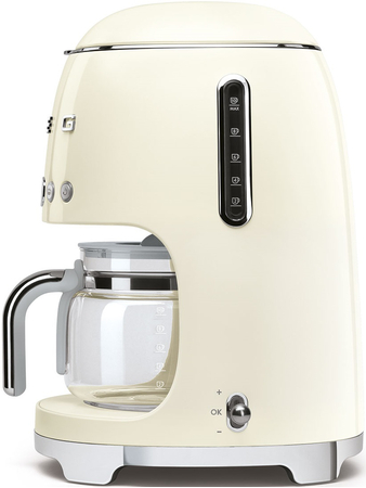 Капельная кофеварка SMEG DCF02CREU кремовый, Цвет: Cream / Кремовый, изображение 3