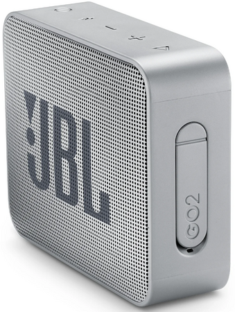 Портативная колонка JBL GO 2 Grey (JBLGO2GRY), Цвет: Grey / Серый, изображение 3