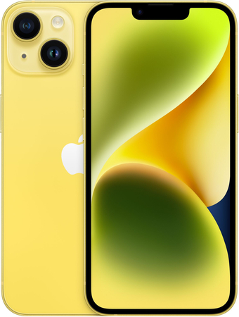 Apple iPhone 14 Plus 512 Гб Yellow (желтый), Объем встроенной памяти: 512 Гб, Цвет: Yellow / Желтый