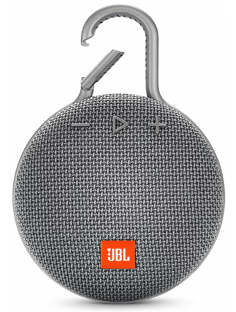 Портативная колонка JBL Clip 3 Grey (JBLCLIP3GRY), Цвет: Grey / Серый