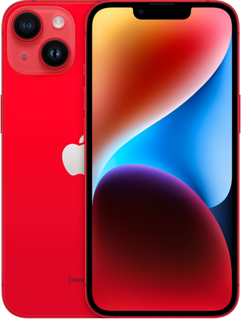 Apple iPhone 14 256 Гб Red (красный), Объем встроенной памяти: 256 Гб, Цвет: Red / Красный