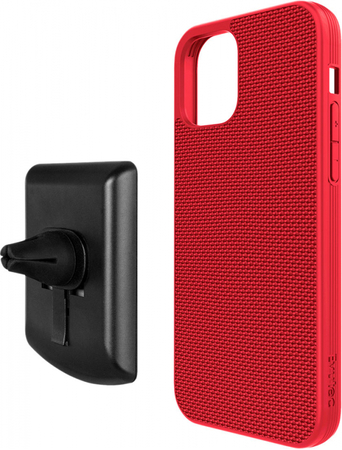 Чехол Evutec Aergo Ballistic Nylon для iPhone 12 Pro Max (AP-20L-MT-B02) Red, изображение 6