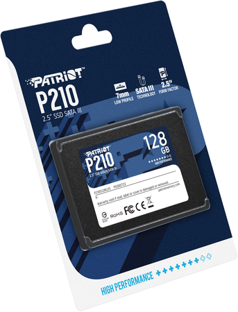 SSD накопитель Patriot Memory P210 128 ГБ (P210S128G25), изображение 5