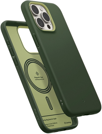 Чехол для iPhone 15 Pro Max Spigen Caseology Nano Pop MagSafe, avo green, изображение 5