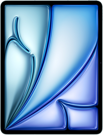iPad Air 13" 2024 Wi-Fi + Cellular 128GB Blue, Объем встроенной памяти: 128 Гб, Цвет: Blue / Голубой, Возможность подключения: Wi-Fi+Cellular, изображение 2