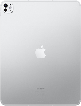 iPad Pro 13" 2024 Wi-Fi + Cellular 2 TB nano-texture glass Silver, Объем встроенной памяти: 2 Тб, Цвет: Silver / Серебристый, Возможность подключения: Wi-Fi+Cellular, изображение 3