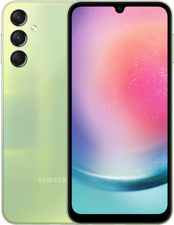 Samsung Galaxy A24 8/128Gb Lime Green, Объем оперативной памяти: 8 ГБ, Объем встроенной памяти: 128 Гб, Цвет: Lime / Лайм
