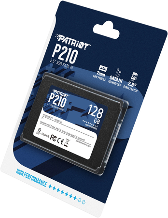 SSD накопитель Patriot Memory P210 128 ГБ (P210S128G25), изображение 6