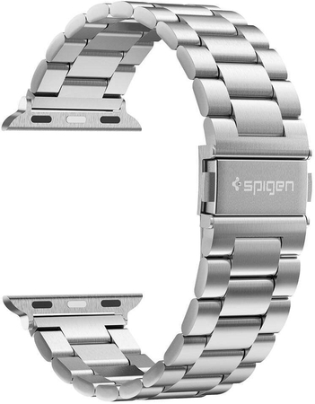 Ремешок Spigen Modern Fit Band Apple Watch 45/49mm Silver, Цвет: Silver / Серебристый, изображение 5