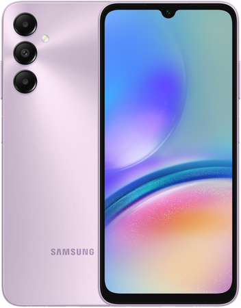 Samsung Galaxy A05s 4/64Gb Violet, Объем оперативной памяти: 4 ГБ, Объем встроенной памяти: 64 Гб, Цвет: Violet / Фиолетовый