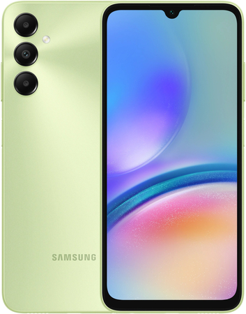 Samsung Galaxy A05s 4/64Gb Light Green, Объем оперативной памяти: 4 ГБ, Объем встроенной памяти: 64 Гб, Цвет: Light Green / Светло-зеленый