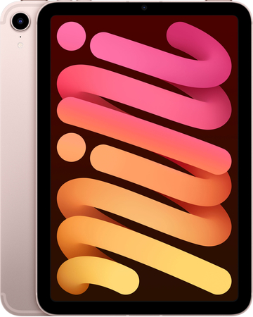iPad mini 6 Wi-Fi+Cellular 64GB Pink, Объем встроенной памяти: 64 Гб, Цвет: Pink / Розовый, Возможность подключения: Wi-Fi+Cellular