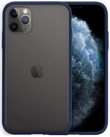 Чехол для iPhone 11 Pro Max Brosco STTPU Синий, изображение 2