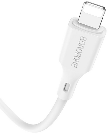 Кабель USB-C to lightning Borofone BX49 White, изображение 3