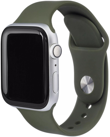 Ремешок для Apple Watch 40mm VLP Силикон Тёмно зелёный