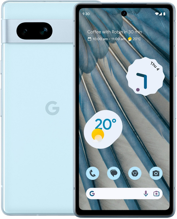Google Pixel 7a 8/128 Sea, Объем встроенной памяти: 128 Гб, Цвет: Blue / Голубой