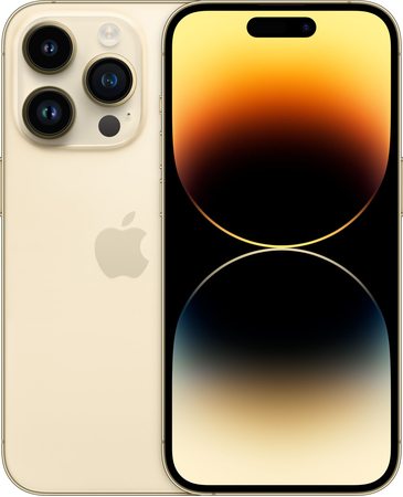 Apple iPhone 14 Pro 1 Тб Gold (золотой), Объем встроенной памяти: 1 Тб, Цвет: Gold / Золотой