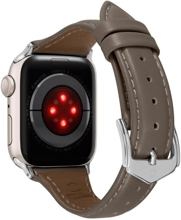 Ремешок Spigen Cyrill Kajuk Leather Apple Watch 40/41mm Khaki, изображение 4