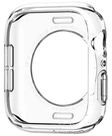 Чехол для Apple Wacth 41mm, Spigen Fit, Silicone Case, Clear