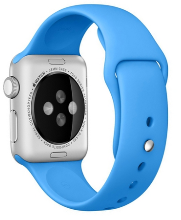 Ремешок силиконовый для Apple Watch 40mm blue cobalt
