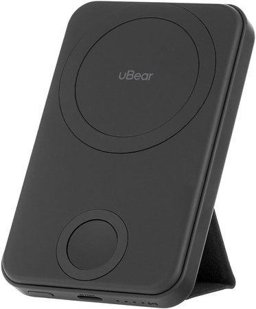 Внешний аккумулятор uBear Range с MagSafe 6500 mAh черный, изображение 2