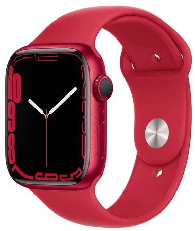 Apple Watch 7 GPS 45mm (PRODUCT)RED Alum. Sport